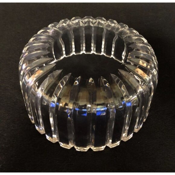 Mikasa Crystal High Point Serving Bowl Multi Sided Panels Giftware Box 1980s - Picture 9 of 10